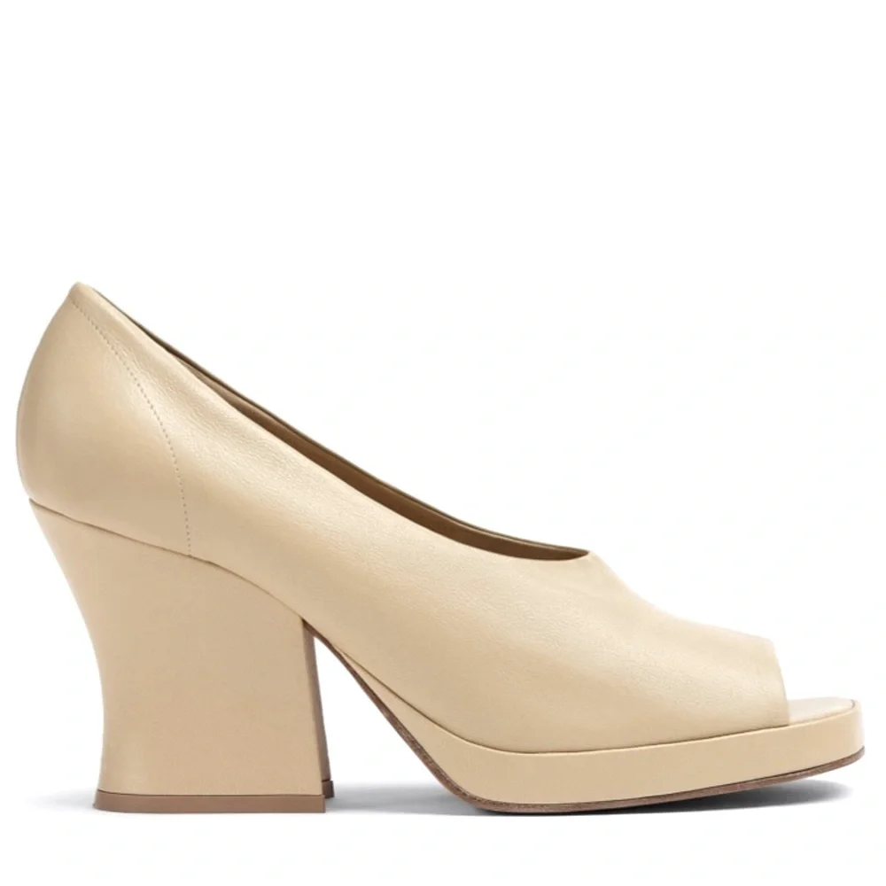 Bottega Veneta Stack Platform Sandals - Picture 1 of 3